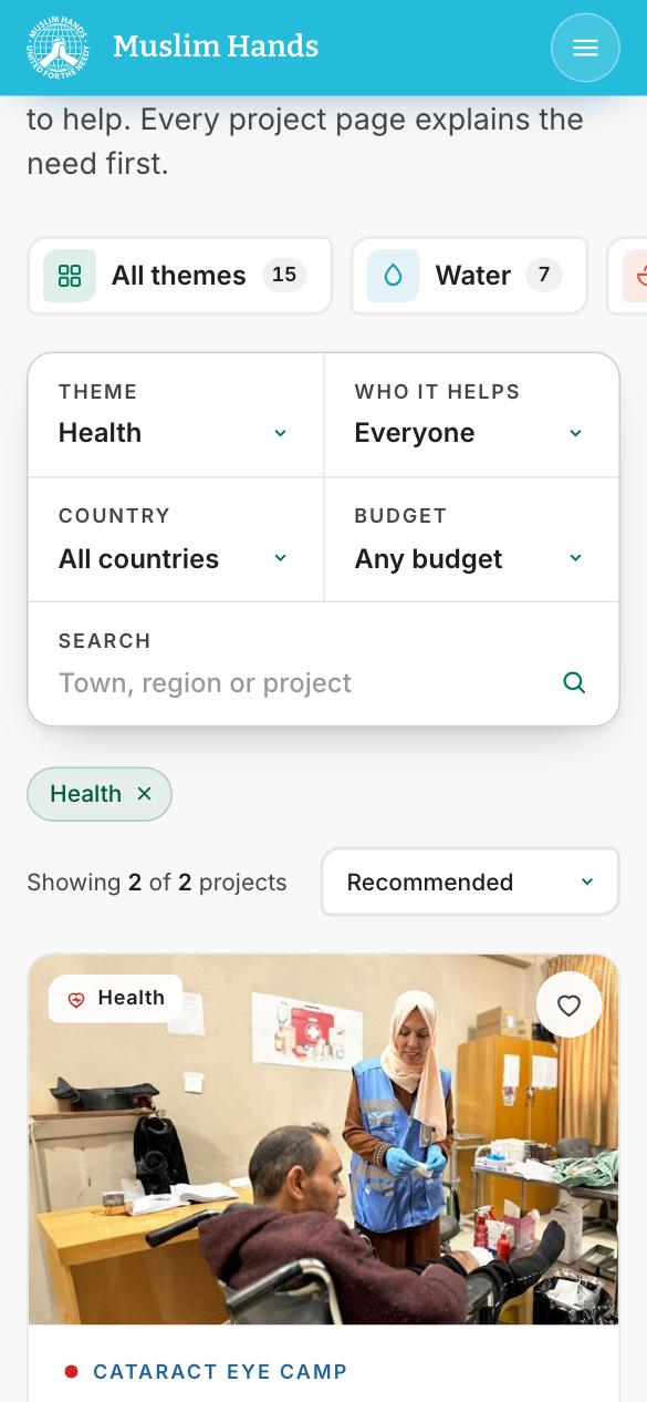 One tap on Health, on a phone