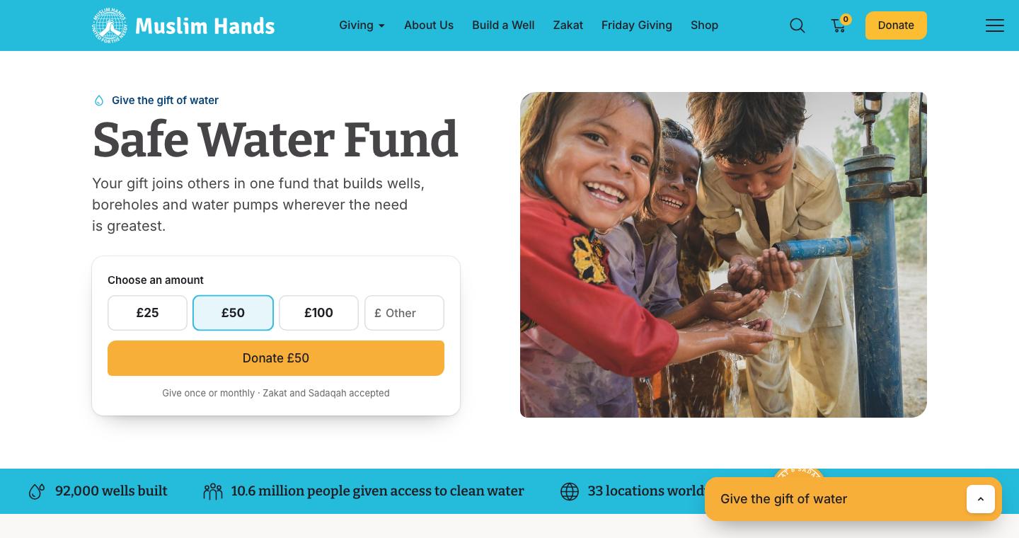 Starts on the fund